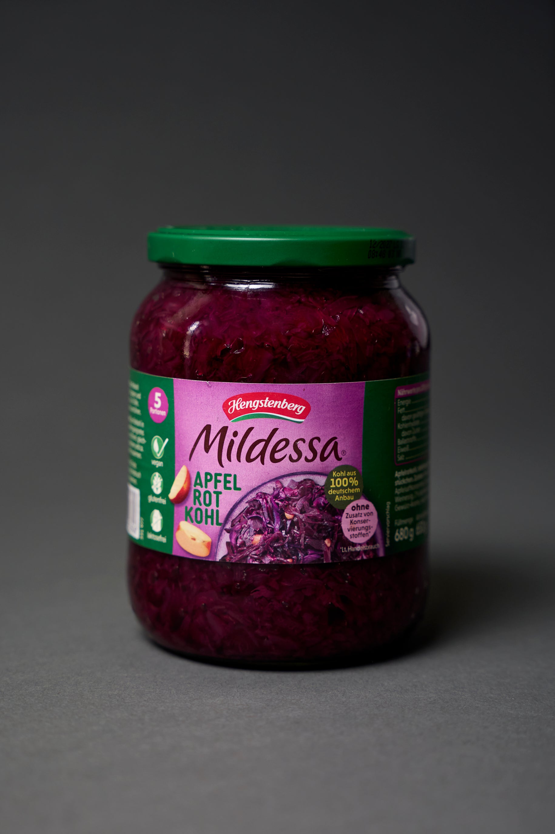 Hengstenberg Mildessa Apfel-Rotkohl / Red Cabbage with Apple (400g)